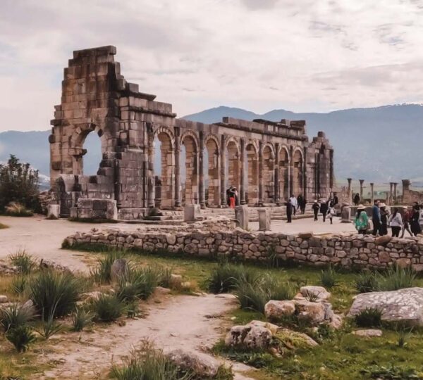 Morocco Volubilis Lost city ancient Roman-ruins